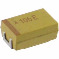 AVX Capacitor, Tantalum, Cap 10 uF, Tol 10%, Vol-Rtg 35 VDC, SMT, 7343, ESR 1 Ohms, TR