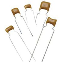 AVX Capacitor, Ceramic, Cap .1uF, Tol 10%, Radial, 100V