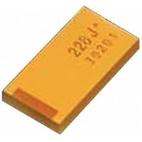 AVX 10uF SMD Solid MnO2 Tantalum Electrolytic Capacitor, 50 V dc +/-20%, TAW Series