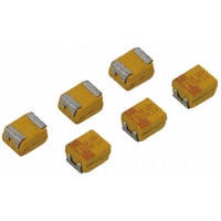 AVX 220nF SMD Solid MnO2 Tantalum Electrolytic Capacitor, 35 V dc +/-10%, TPS Series