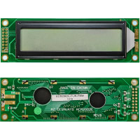 AZ Displays 20 X 2 CHARACTER MONOCHROME Transflective, 8 Bit Parallel