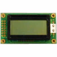 AZ Displays Displays LCD 8x2 Character Transflective LED Backlight Yellow STN ACM Series