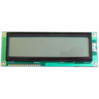 AZ Displays Displays LCD Character 16x2 Reflective Gray STN Bottom View ACM Series