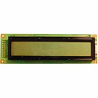 AZ Displays Displays LCD Character 24x2 Reflective Yellow STN Bottom View ACM Series