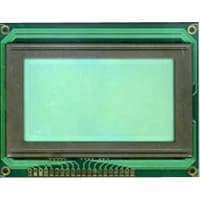 AZ Displays LCD, GRAPHIC MODULE, 128X64, TRANSFLECTIVE, LED BACKLIGHT, GRAY MODE STN, BOTTOM VIEW