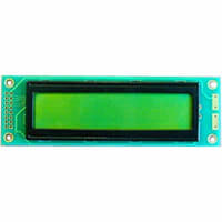 AZ Displays Displays LCD Character 20x2 Reflective Gray STN Bottom View ACM Series