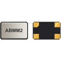 Abracon Crystal, ceramic SMD, 6.0 x 3.6 x 1.2 mm, 100 MHz max., ABMM2 Series