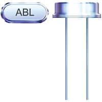 Abracon Crystal, HC/49US (AT49) microprocessor crystal, 70 MHz Max., ABL Series