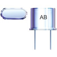 Abracon Crystal, 11.5 x 5.0 x 13.46mm, 1.8432 MHz, 20PPM, -20 to 70C, HC49/U