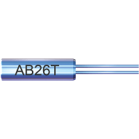 Abracon Crystal, 32.768kHz watch crystal, 6.2 x 02.1MM cylinder, 0 to 70C