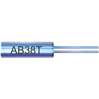 Abracon Crystal, Tuning fork, low frequency, 32.768kHz, 8.3 x 3.2mm dia, +/- 15PPM