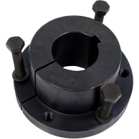 B&B Manufacturing Bushing, QD, JA, 3/4" bore, steel