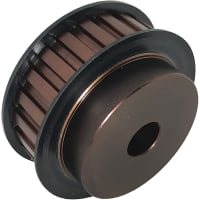 B&B Manufacturing Timing Pulley, L belt, 0.75" belt width, .375" pitch, 14 teeth, 3/8 Inch plain bor