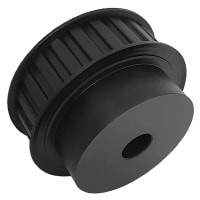 B&B Manufacturing Timing Pulley, H belt, 1" belt width.500" belt pitch, 24 teeth, 3/4 Inch plain bo