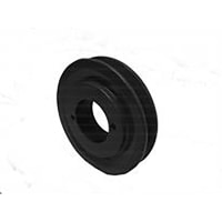 B&B Manufacturing FHP Sheave, V-Belt Pulley, Bushing bore, 3L, 4L, A belt, 1 groove, cast iron