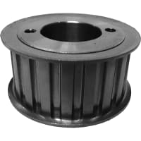 B&B Manufacturing Timing Pulley, 3.82'' PD, 3.79'' OD, Bored for H bushing, Ductile Iron