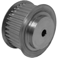 B&B Manufacturing Timing Pulley, 2.26'' PD, 2.22'' OD, 8 mm Plain Bore, Aluminum