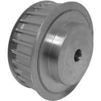 B&B Manufacturing Timing Pulley, 4.01'' PD, 3.94'' OD, 12mm Plain Bore, Aluminum