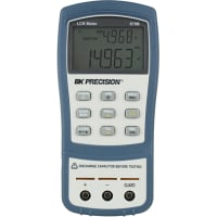 B&K Precision LCR Meter, Handheld, 40, 000 Count, Dual LCD Display, 0.5% Accuracy, 9 V, USB/SCPI