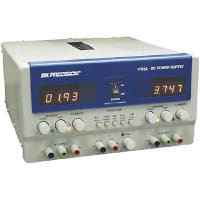 B&K Precision Power Supply LED Display Triple Output DC Type of Power Supply