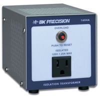 B&K Precision Single Output Isolation Transformer, 110VAC input only