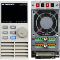 B&K Precision DC Electronic Load, 80V, 20A, Dual Channels, Operating oltage: 250W /50W