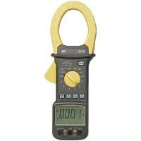 B&K Precision Meter, Clamp, 400 to 1000 A (AC/DC), 750 VAC/VDC, 40 Megohms, 10, 0.1 C