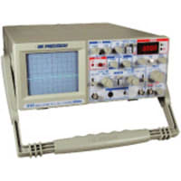 B&K Precision Oscilloscope, Analog Type of Oscilloscope, 30 MHz, +/- 3% Accuracy, Amplifier