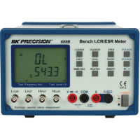 B&K Precision LCR/ESR Component Tester, Dual LCD Display, USB Interface, 0.1% Accuracy, 889 Series