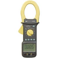 B&K Precision Multimeter, Clamp-On, 2000 A, 750 V (AC), 1000 V (DC), 40 Megohms, 2.24 in.