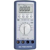 B&K Precision Multimeter, Digital, 400 mV to 1000 VDC Voltage, Range, DC, 4 nF to 40 mF