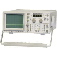 B&K Precision Analyzer, Spectrum, 1.05 GHz, 0.15 MHz to 1.05 GHz, CRT, BNC (Input), 4.9 in.