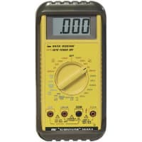 B&K Precision Multimeter, 200 mV, 2, 20, 200, 1500 V Voltage, Range, AC, 40 to 500 Hz, RS-232