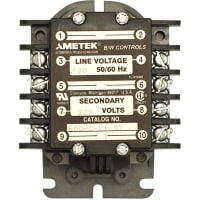 B/W Controls Liquid Level Control Relay, 2NO, line:110-120VAC, sec: 360VAC, 1500 Series