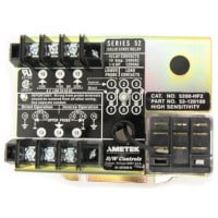 B/W Controls Solid State Relay, 28 VDC, DPDT, 10A/240V, General Purpose, 5200 Series