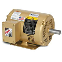 Baldor-Reliance AC Motor, Drip Proof, 0.5HP, 1725 rpm, 3-Ph, 56C, 3424M, Open, F1, GO3 Series