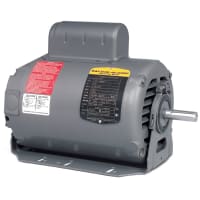 Baldor-Reliance Fan and Motor, 0.75HP, 1725 rpm, 1-Ph, 56, 3424L, Open, F2ODP, HV1 Series