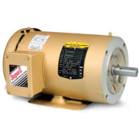 Baldor-Reliance AC Motor, 2HP, 1755 rpm, 3-Ph, 56C, 3528M, TEFC, F1, N, Super-E Series