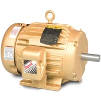 Baldor-Reliance AC Motor, 10HP, 3490 rpm, 3-Ph, 215T, 0730M, TEFC, F1, Super-E Series