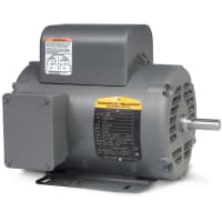 Baldor-Reliance AC Motor, 3HP, 1725 rpm, 1-Ph, 184T, 3634LC, Open, Foot F1, GO1 Series