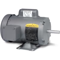 Baldor-Reliance AC Motor, C-Face, 0.33HP, 1725 rpm, 1-Ph, 48, 3414L, TEFC, F1, GE1 Series