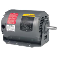 Baldor-Reliance AC Motor, 1HP, 1725 rpm, 3-Ph, 56, 3424M, HV3 Series