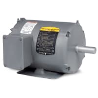 Baldor-Reliance AC Motor, Enclosed, 0.33HP, 3450 rpm, 3-Ph, 48, 3410M, TENV, F2, GE3 Series