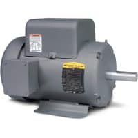 Baldor-Reliance AC Motor, C-Face, 0.75HP, 1140 rpm, 1-Ph, 56H, 3528LC, TEFC, F, GE1 Series