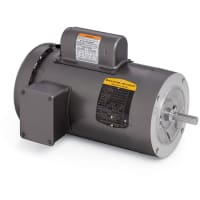 Baldor-Reliance AC Motor, 0.75HP, 1140 rpm, 1-Ph, 56C, 3528LC, TEFC, F, GE1 Series