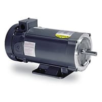 Baldor-Reliance DC Motor, .5HP, 1750RPM, DC, 56C, 3336P, TENV, F1, N