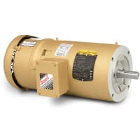 Baldor-Reliance AC Motor, 5HP, 1750 rpm, 3-Ph, 184TC, 3642M, TEFC, F2, BE3 Series