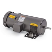 Baldor-Reliance Brake Motor, 1HP, 1760 rpm, 3-Ph, 56, 3520M, TEFC, F1, BR, Short-Series