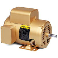 Baldor-Reliance AC Motor, 0.25HP, 1725 rpm, 1-Ph, 48, 3411LC, Open, F2, GO1 Series