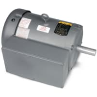 Baldor-Reliance AC Motor, C-Face, 5HP, 1725 rpm, 1-Ph, 184T, 3646LC, TEFC, F2, GE1 Series